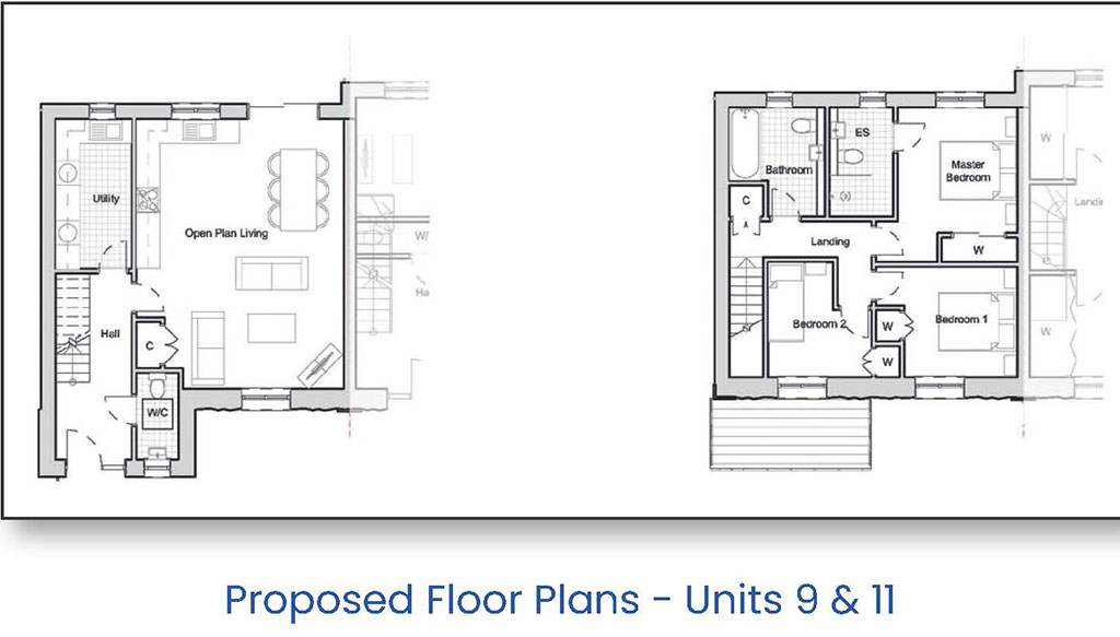 Lot: 87 - LARGE DEVELOPMENT SITE WITH PLANNING FOR FOURTEEN DWELLINGS - 